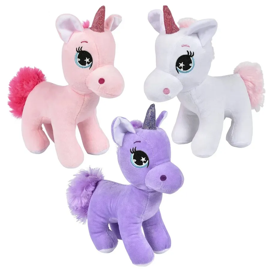 Soft Plush Stuffed Unicorn Kids Toy - Assorted — wholesale Plush & Squishies by the case