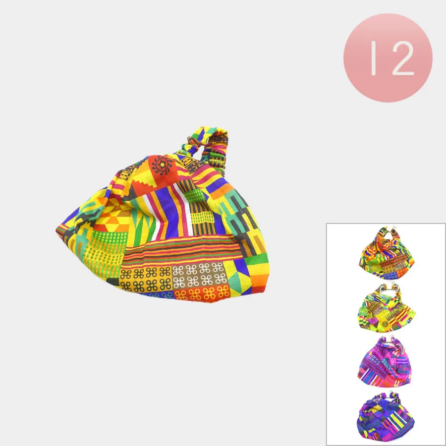 Flower Printed Stretch Elastic Headbands In Bulk — wholesale Apparel & Accessories by the case