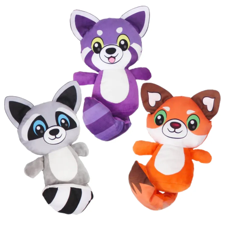 Soft Plush Big Tail Animal pillow assorted — wholesale Plush & Squishies by the case