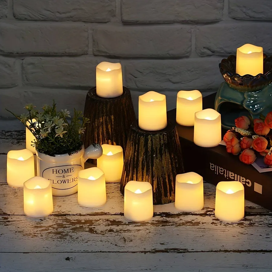 Flameless LED Candles - Long-Lasting Holiday Decor — wholesale Seasonal & Holiday by the case