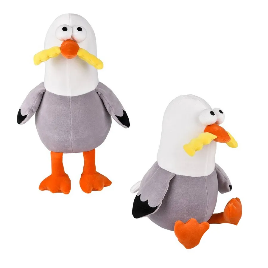 Holiday Soft Plush Seagull Stocking Stuffer Kids Toy — wholesale Plush & Squishies by the case