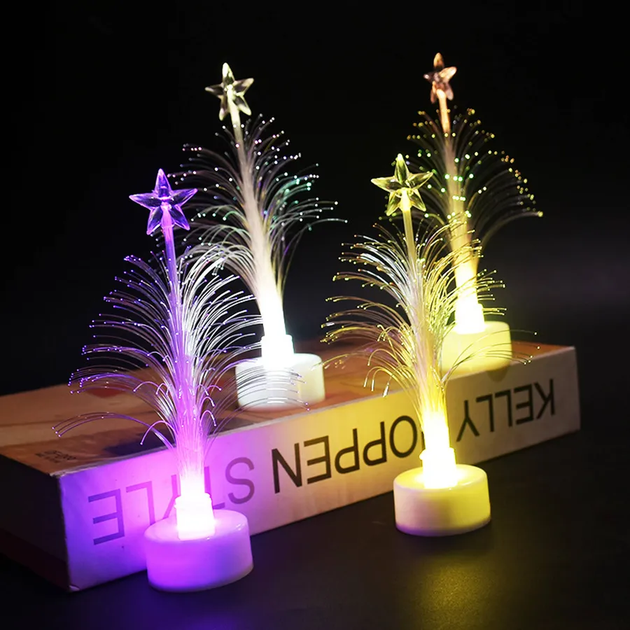 Colorful Fiber Optic Tree Flash Lamp For — wholesale Home & Décor by the case