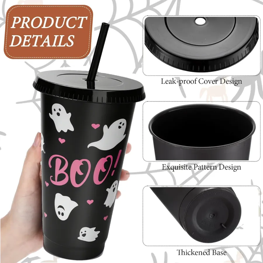 Black Plastic Cups with Lids and Straws — wholesale Kitchen & Drinkware by the case