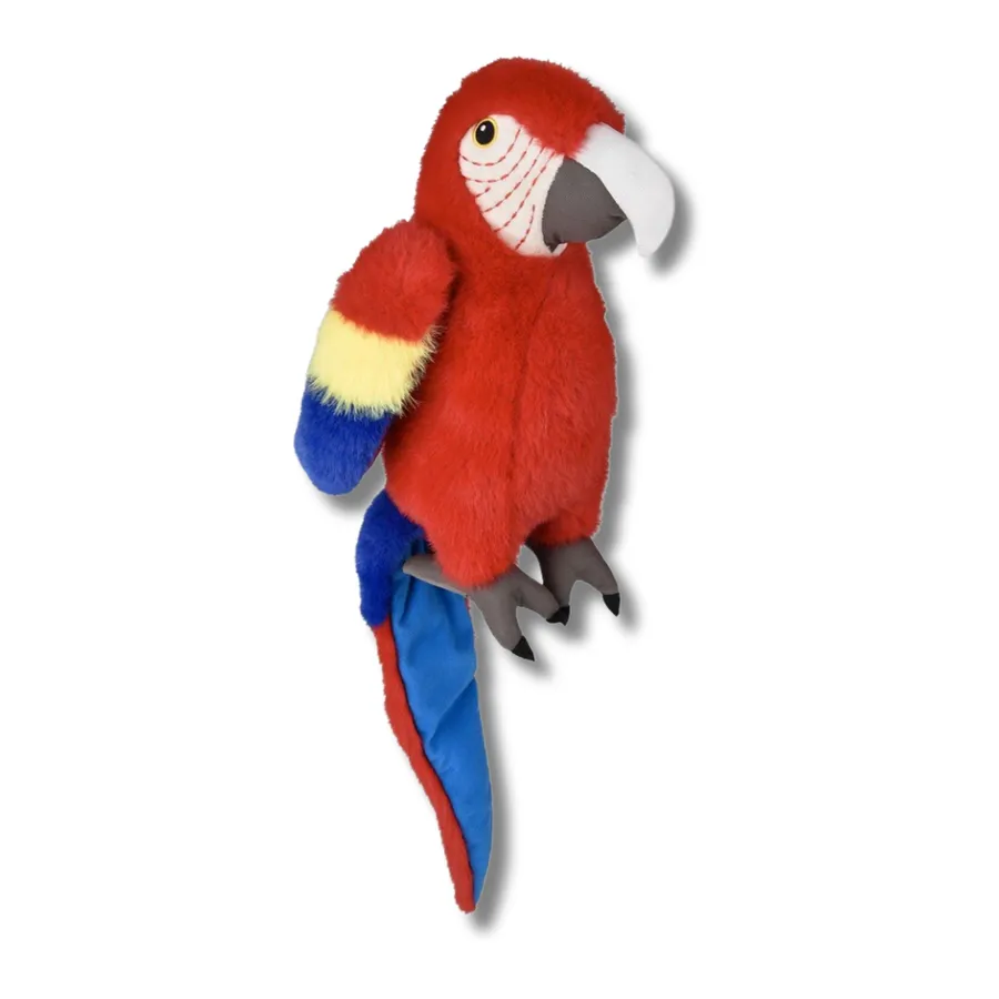 Soft Plush Stuffed Cute Red Parrot Kids Toy — wholesale Plush & Squishies by the case