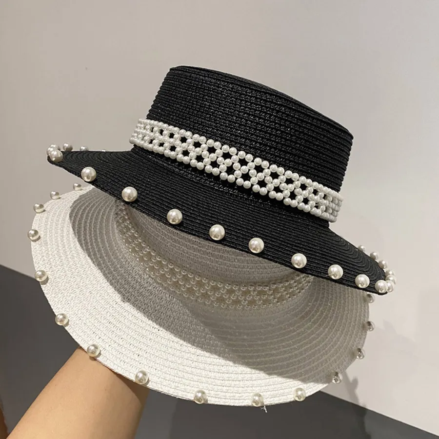 Fashionable Wide Brim Straw Hat For Women's - Assorted — wholesale Apparel & Accessories by the case