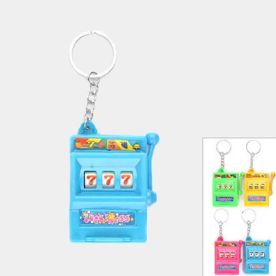 Slots Machine Keychains For Kids & Adult In Bulk — wholesale Keychains & Charms by the case