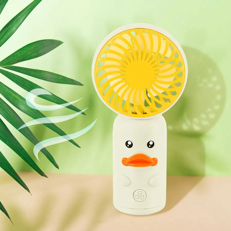 Mini Duckling Animal USB Portable Fan - Assorted — wholesale Tech & Gadgets by the case