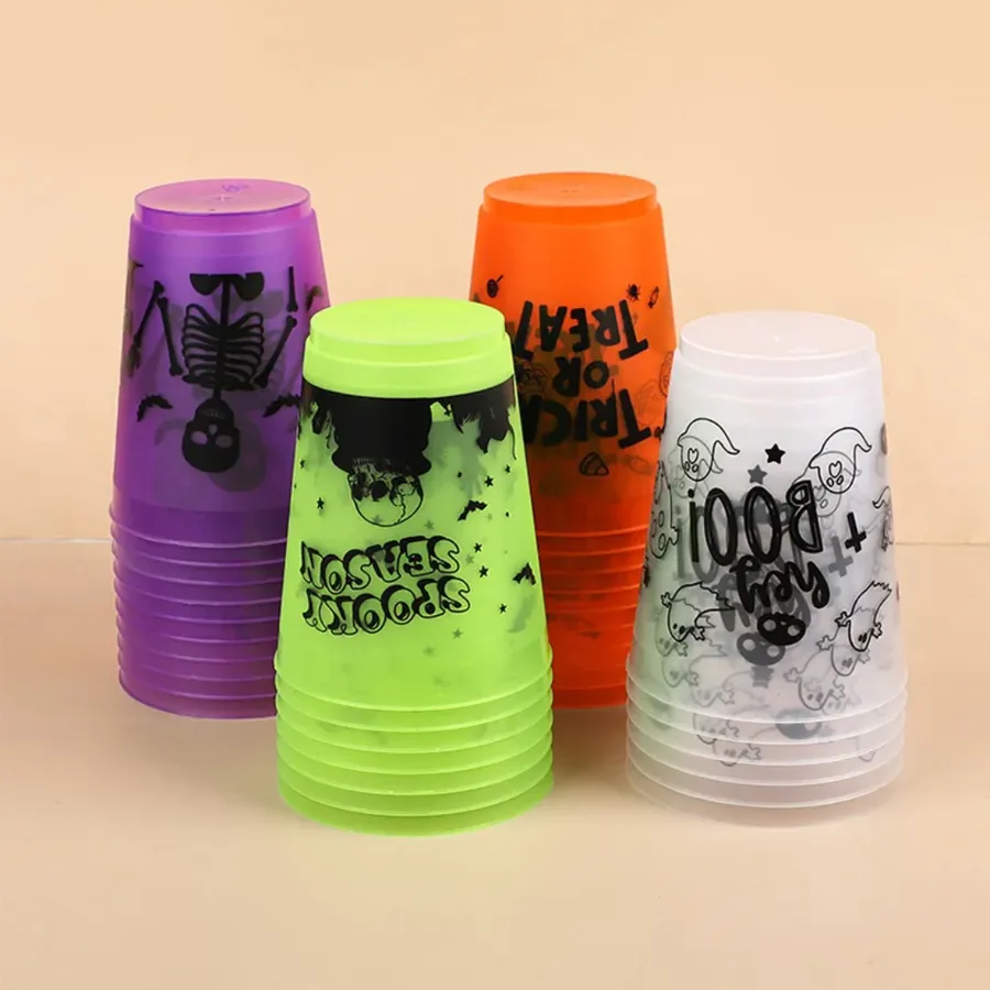 Halloween Skull Cups for Party Drinks and Decorations — wholesale Seasonal & Holiday by the case
