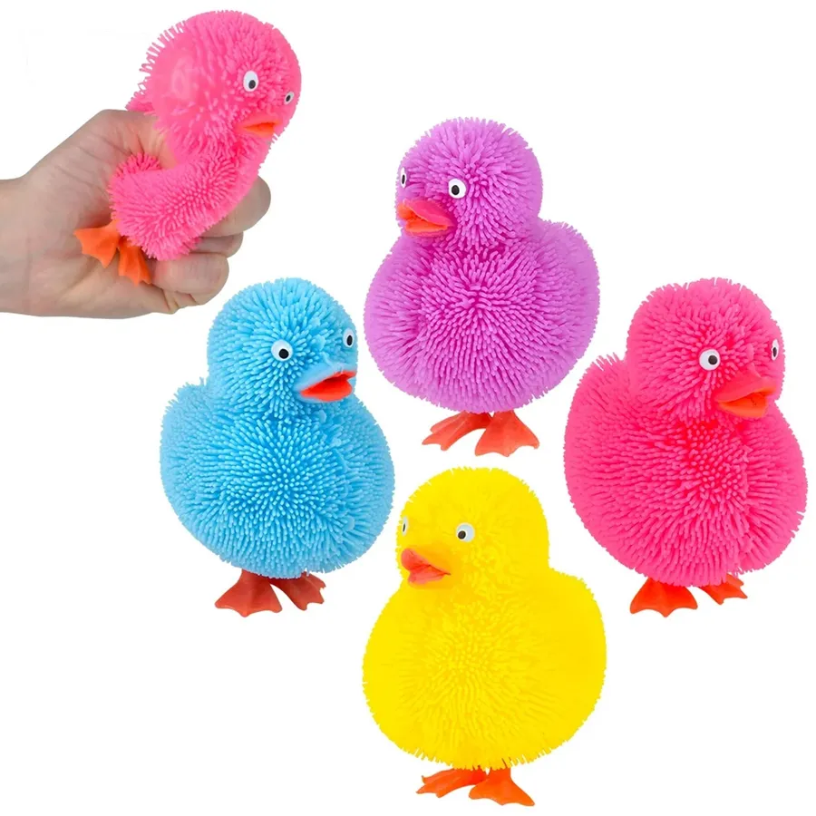 Squishy Ducky Puffer Kids Toy - Assorted — wholesale Plush & Squishies by the case