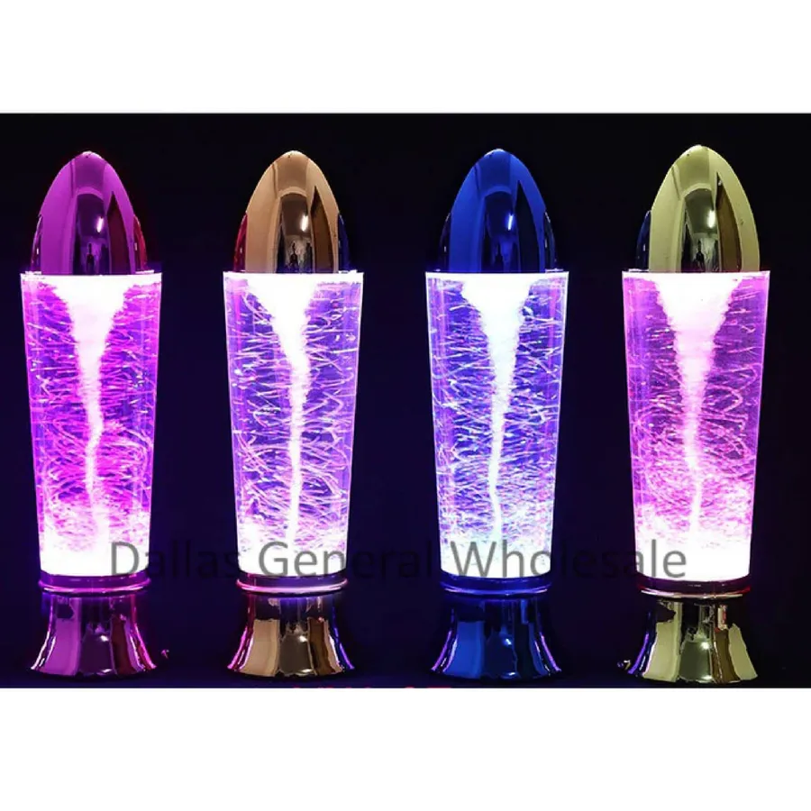 Color Changing LED Tornado Lamps - Assorted — wholesale Home & Décor by the case