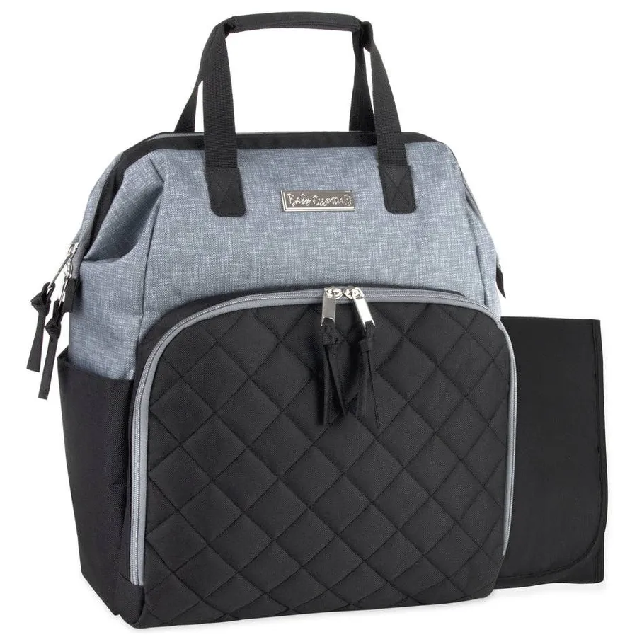 Quilted Diaper Bag Backpack with Changing Pad — wholesale Bags & Backpacks by the case
