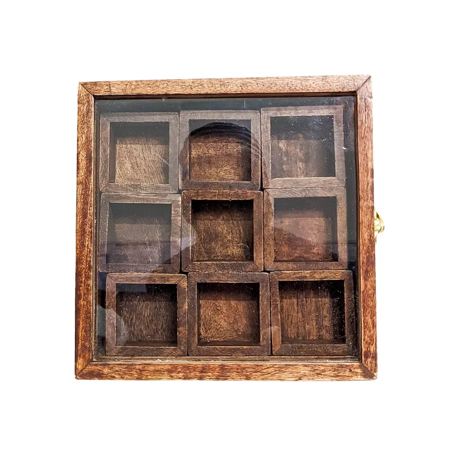 Handcrafted Wooden Spice Box - Kitchen O Keeraft Home Gifts — wholesale Kitchen & Drinkware by the case