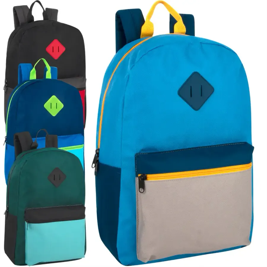 Vibrant Multicolor Back To School Kids Bags- Assorted — wholesale Bags & Backpacks by the case