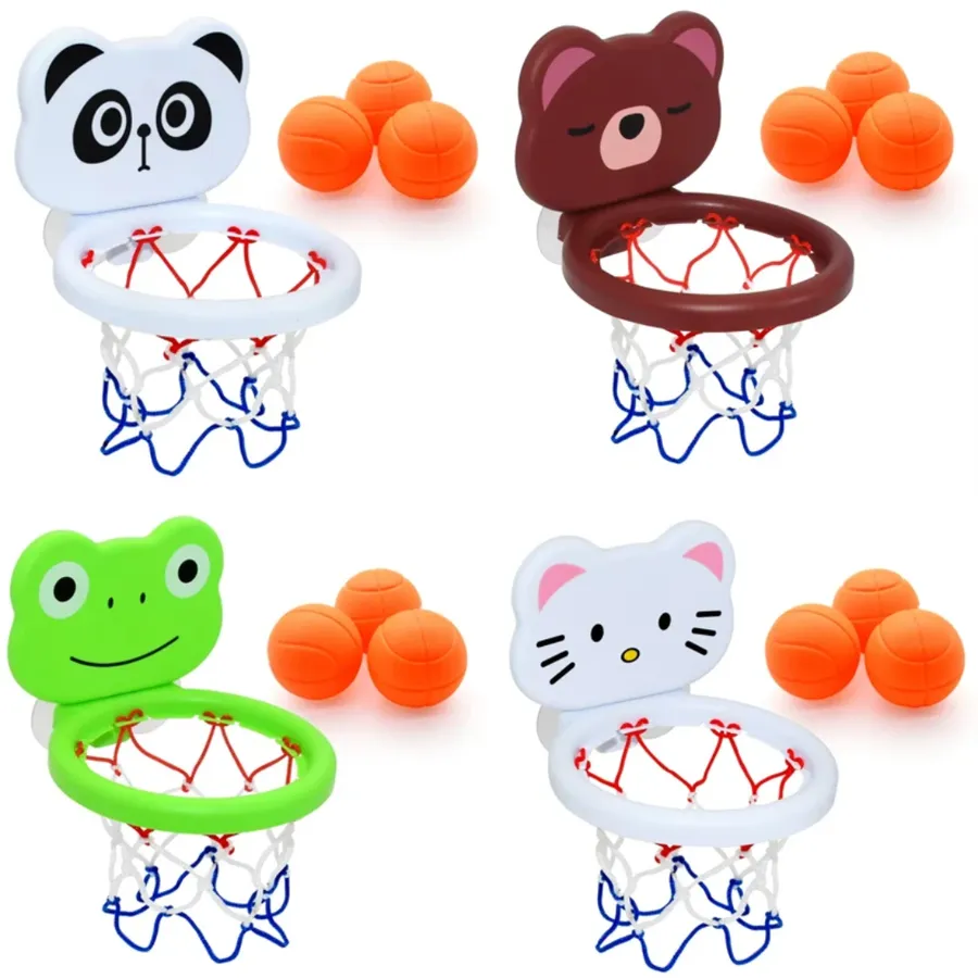 Animal Themed Bath Basketball Toy Set for Toddlers — wholesale Beauty & Personal Care by the case
