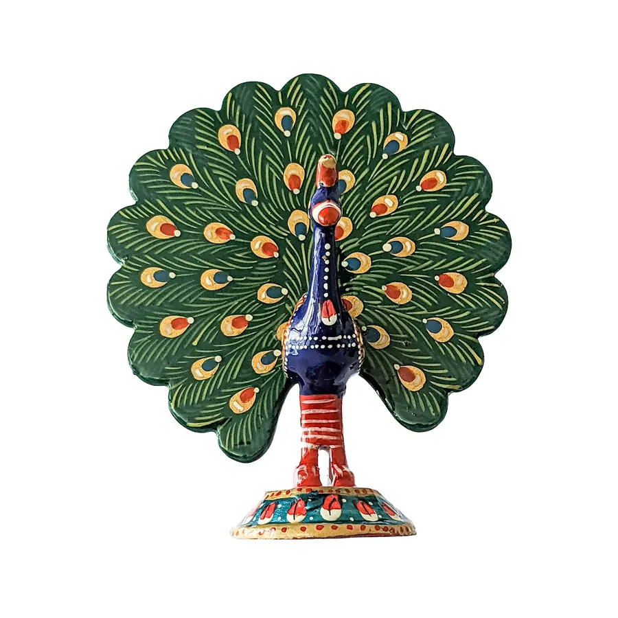 Handcrafted Wooden Dancing Peacock — wholesale Toys & Games by the case