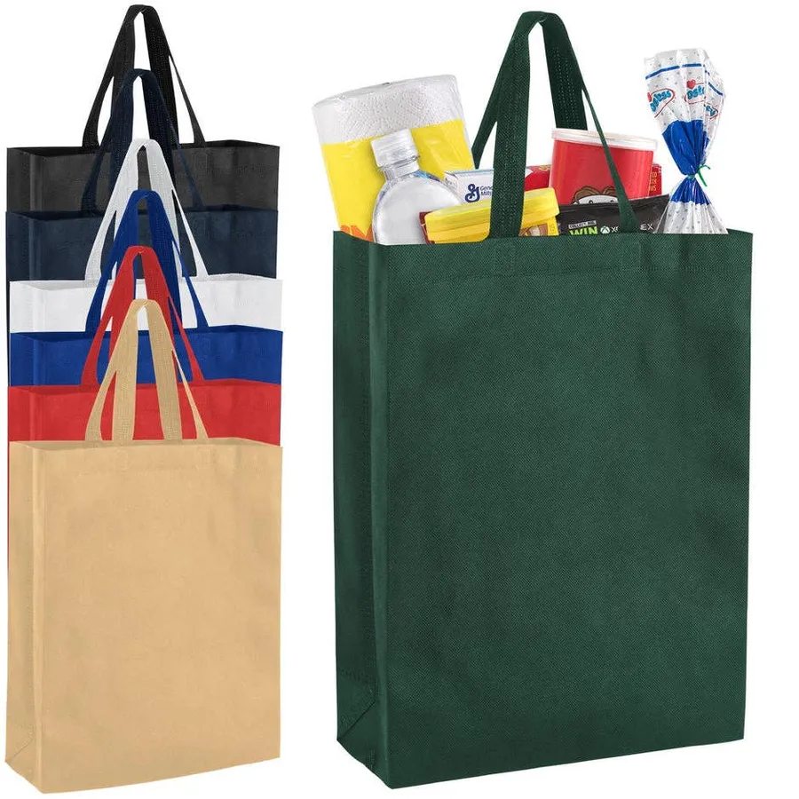 15 Inch Tall Reusable Grocery Shopping Bag Multicolour — wholesale Bags & Backpacks by the case
