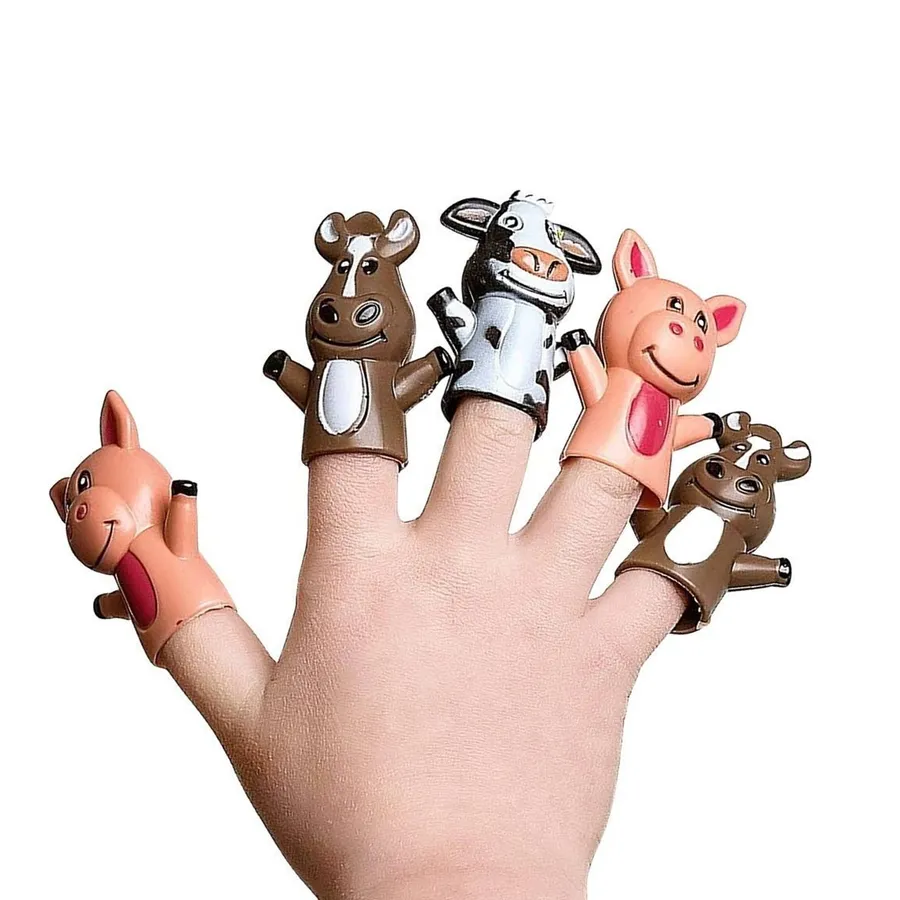 Mix Animal Finger Puppets Kids Toy - Assorted — wholesale Toys & Games by the case