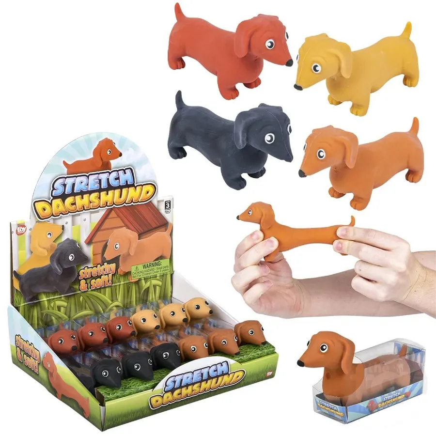 Dogs Squeezy Anxiety-Stress Reliever Fidget Toy — wholesale Fidgets & Sensory by the case