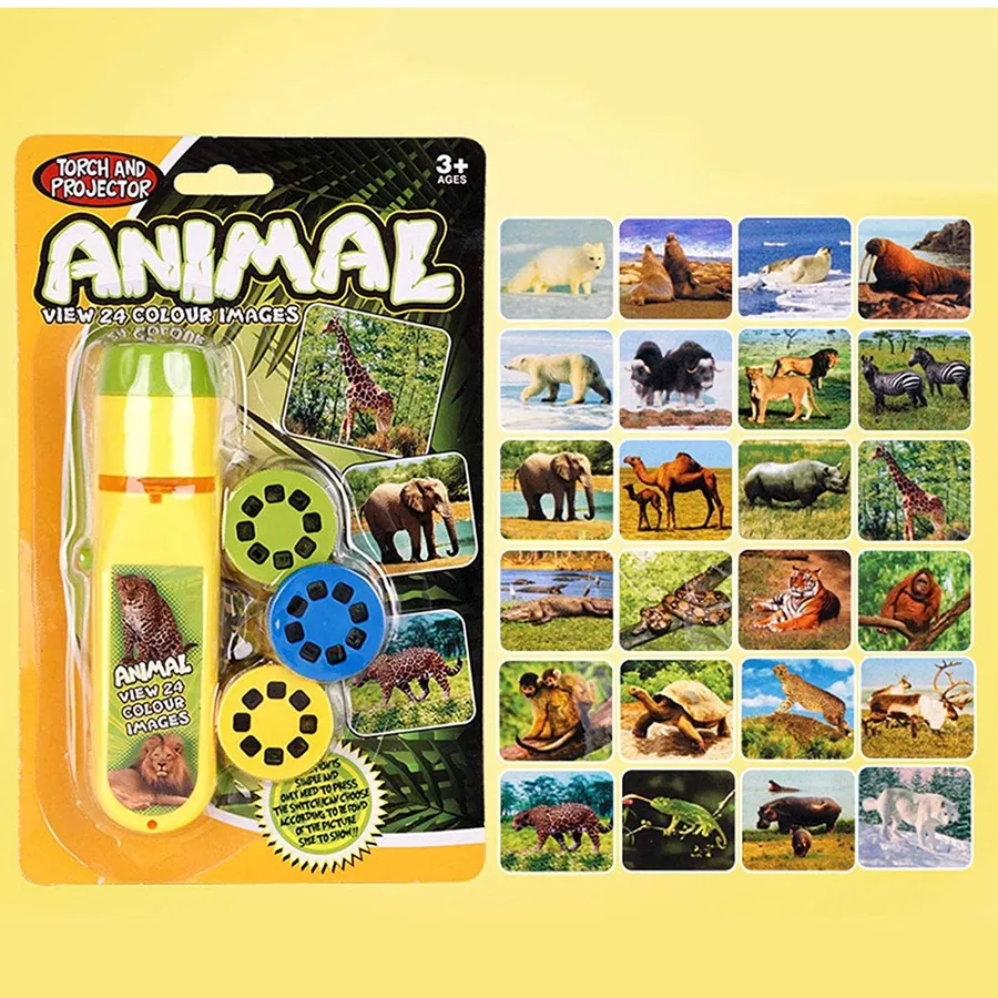 Animal Projector Educational Brain Game Kids Toy — wholesale Toys & Games by the case