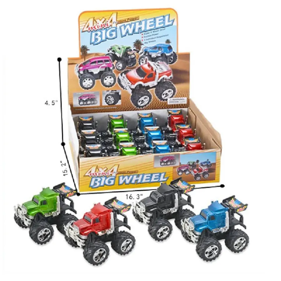 Inertial Mud Trucks Toy In Bulk — wholesale Toys & Games by the case