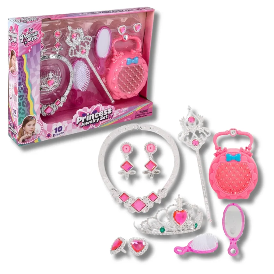 Playing Princess Jewelry & Accessory Set — wholesale Apparel & Accessories by the case