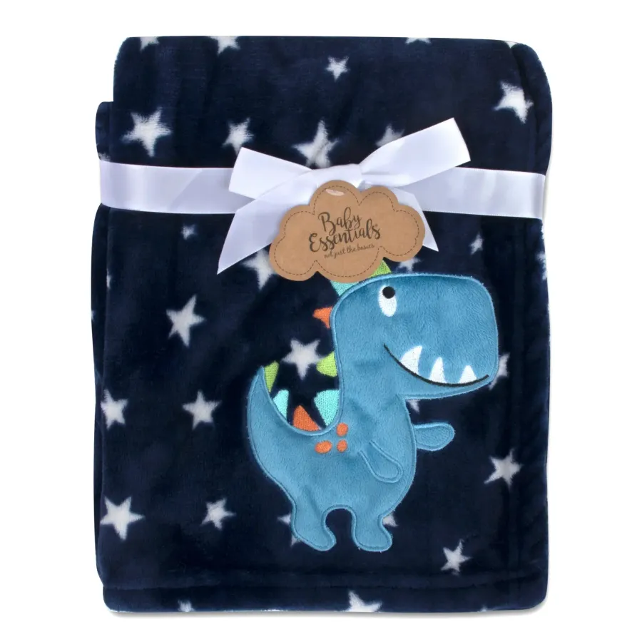 Easter T Rex Baby Fleece Blankets 36" x 30"- — wholesale Seasonal & Holiday by the case