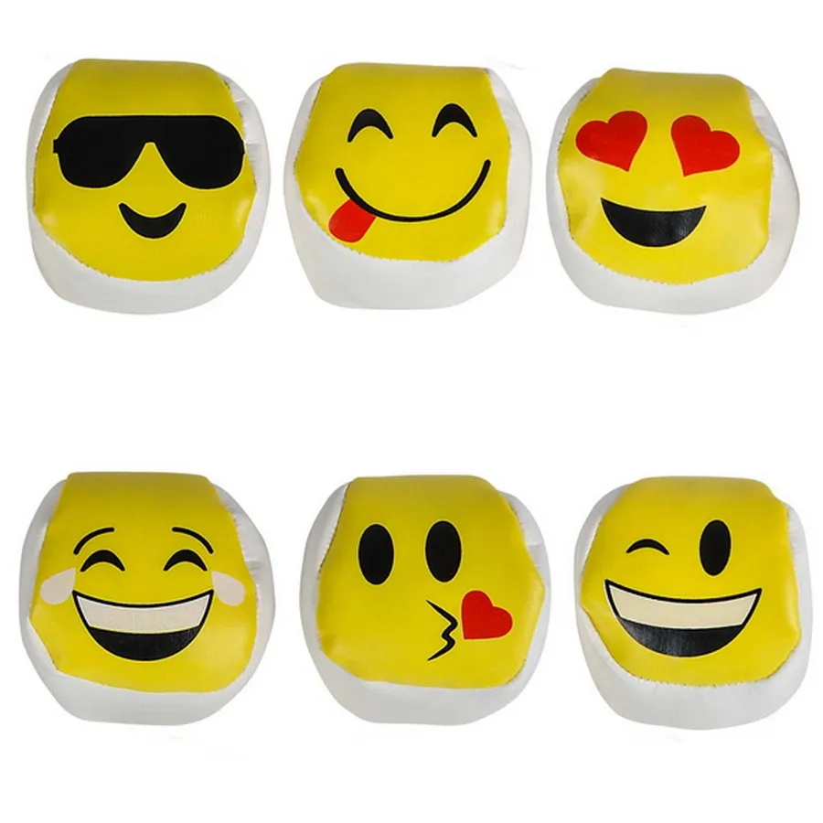 Emoji Juggling Kick Balls: Soft and Dura Keeraft Home Gifts — wholesale Home & Décor by the case