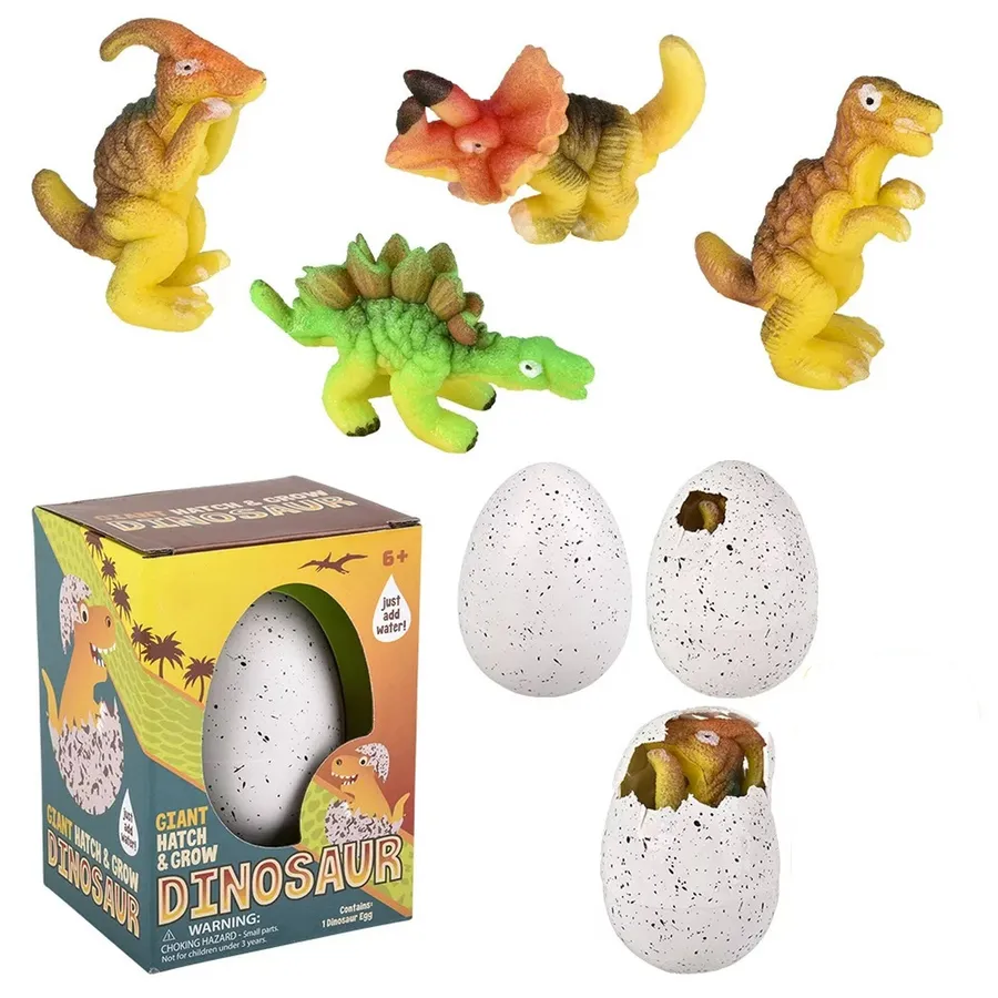 Giant Hatch And Grow Dino Kids Toy — wholesale Apparel & Accessories by the case