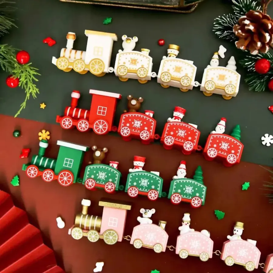 Holiday Plastic Toy Train For Kids- Assorted — wholesale Seasonal & Holiday by the case
