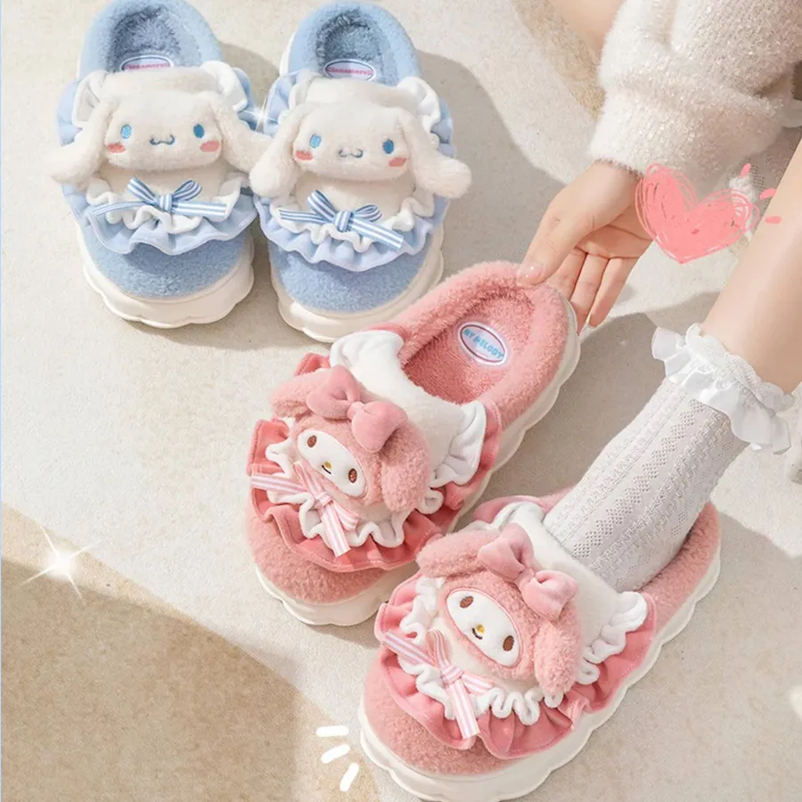 Easter Cute Kitty Cotton Slippers For Kids — wholesale Seasonal & Holiday by the case