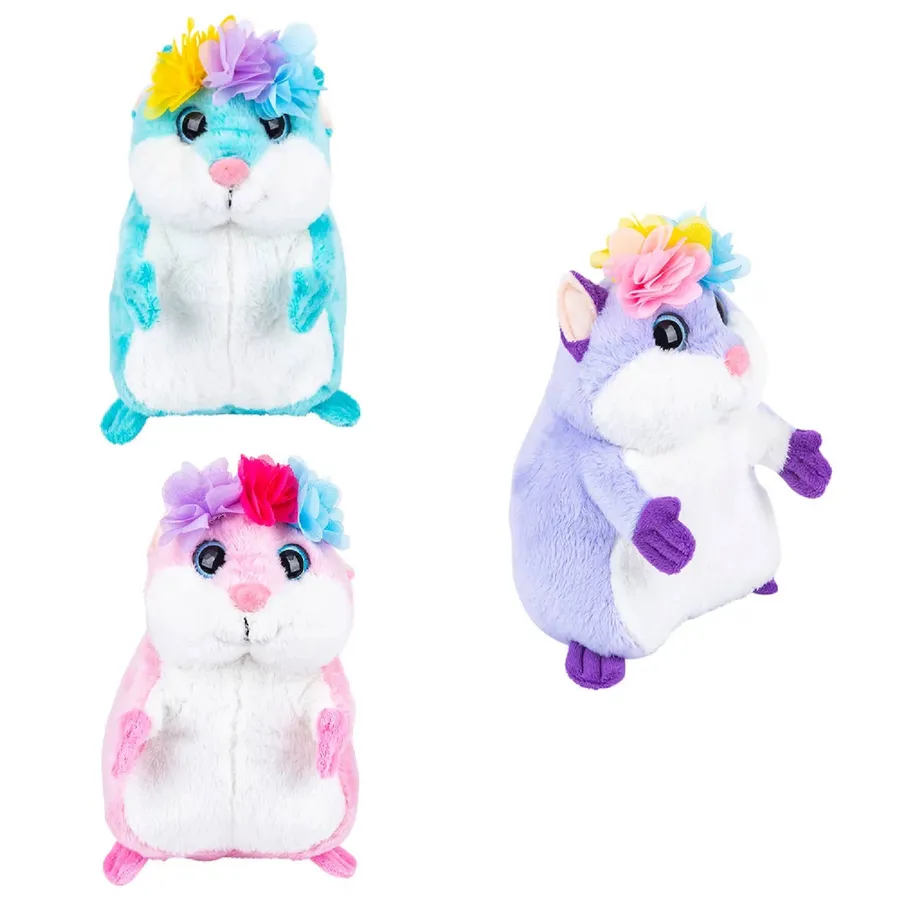 Fairy Princess Hamster Plush Toy - Soft Squishy Sensory Stuffed Animal for Gift Boutiques — wholesale Fidgets & Sensory by the case