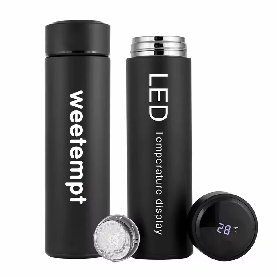 LED Display with Temperature Water Bottle — wholesale Kitchen & Drinkware by the case