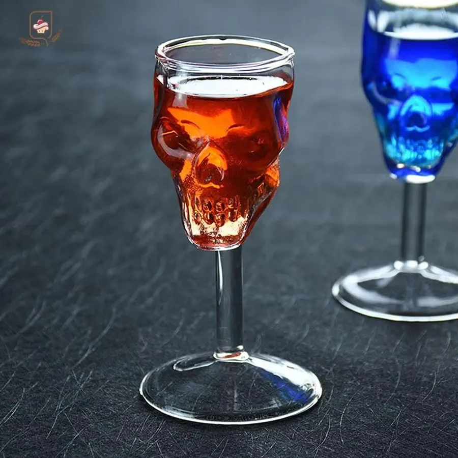 Skull Bottle Glass For Kitchen & — wholesale Kitchen & Drinkware by the case