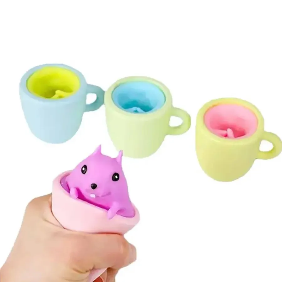 Chipmunks Decompression Squishy Stress R Keeraft Home Gifts — wholesale Fidgets & Sensory by the case