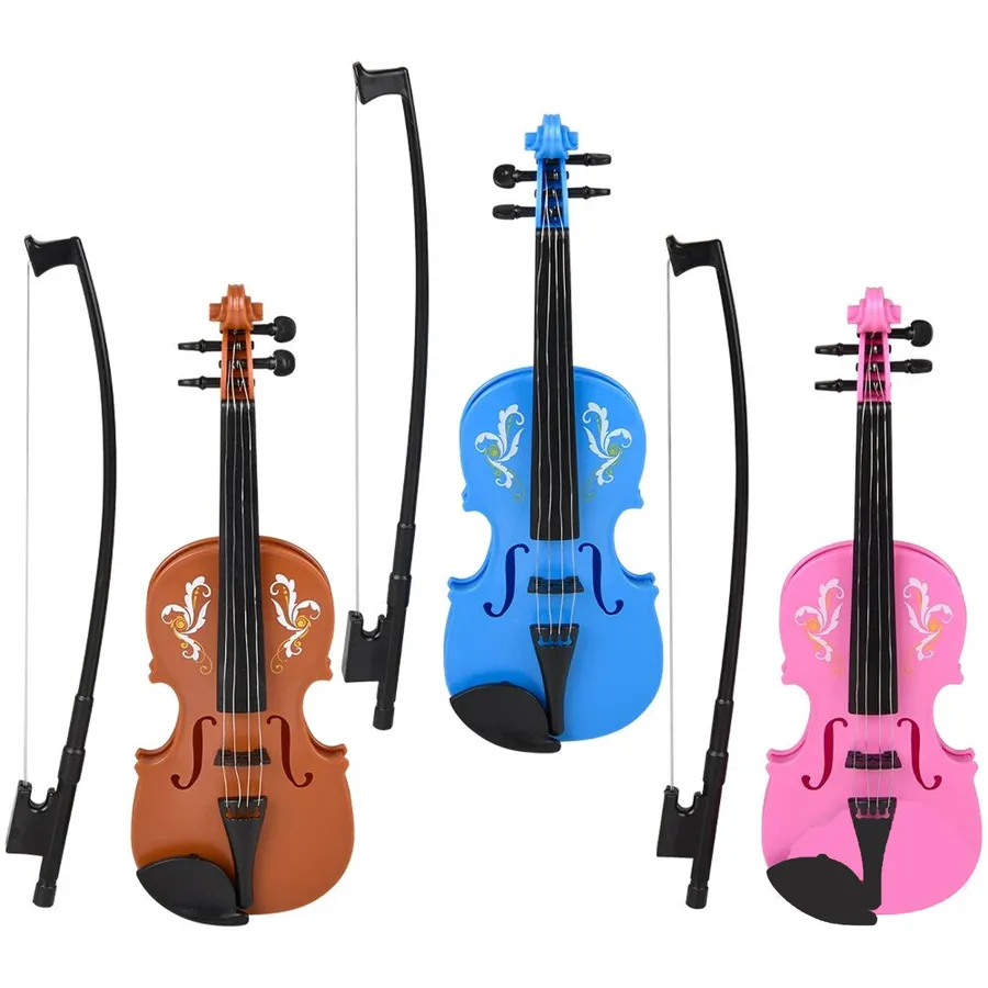 Mini Violin Playing Fun Kids Toy - Assorted — wholesale Toys & Games by the case