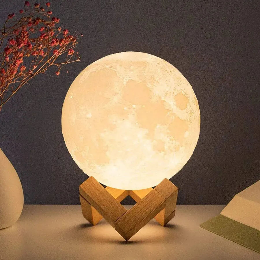 Moon Lamp Night Light Kids RoomHome Décor — wholesale Home & Décor by the case