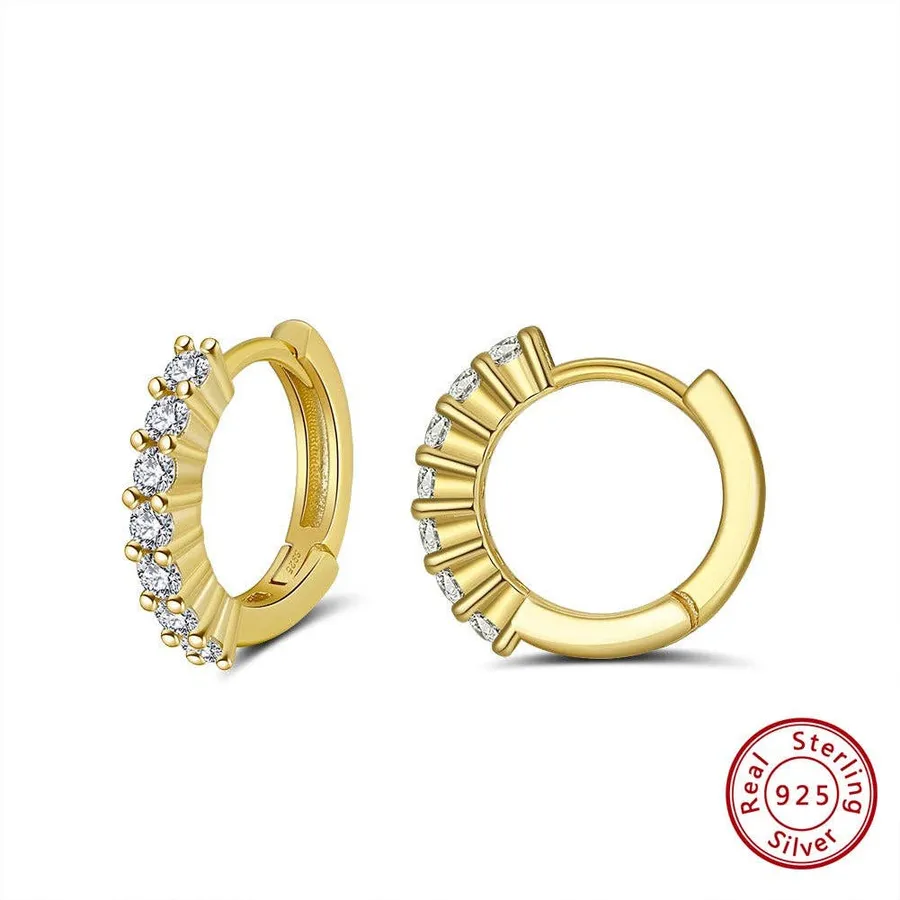 S925 sterling silver earrings with smooth surface earrings — wholesale Apparel & Accessories by the case