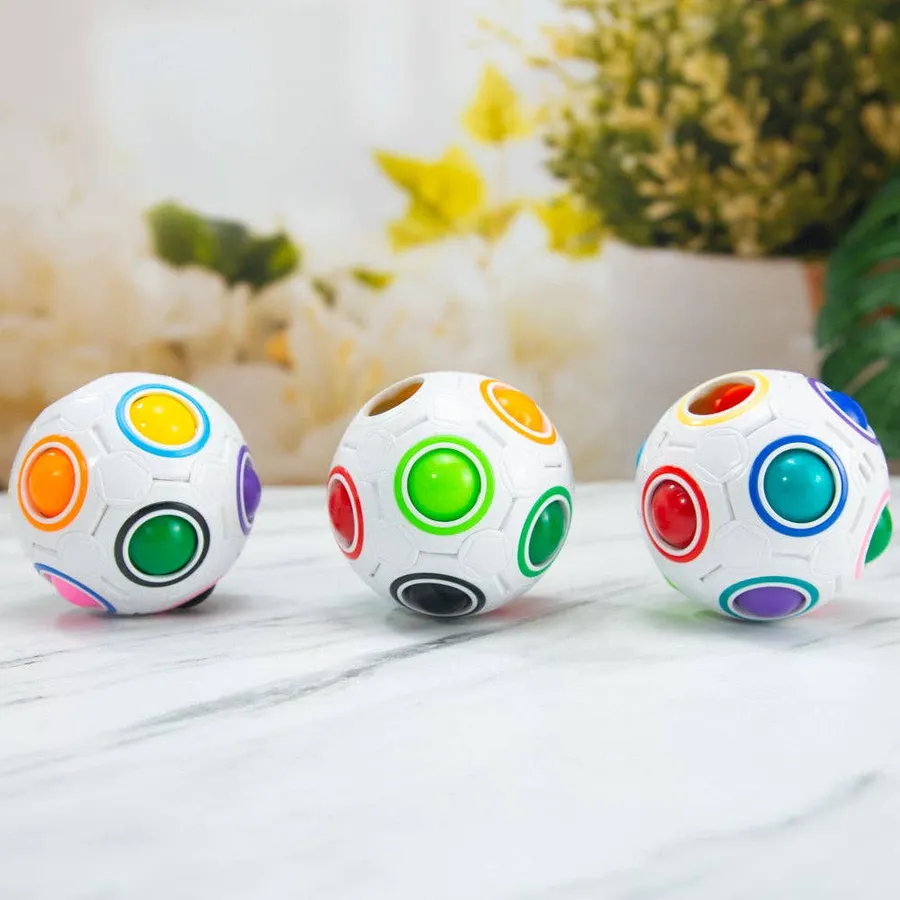 Squishy Stress Ball Rainbow Bubble Pop Fidget Sensory Toy — wholesale Fidgets & Sensory by the case