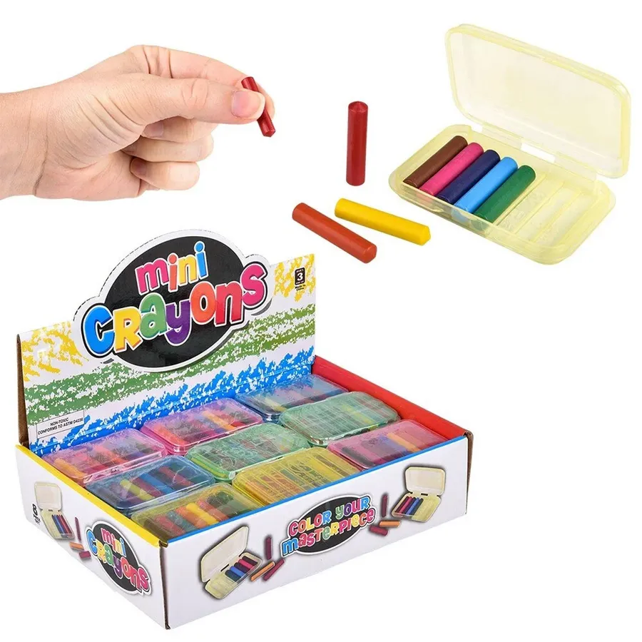 Mini Crayons Stationery Color Set For Easter — wholesale Seasonal & Holiday by the case