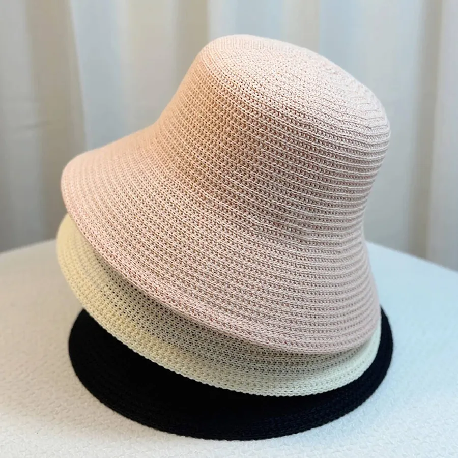 Hand Weaving Foldable Straw Hat - Assorted — wholesale Apparel & Accessories by the case