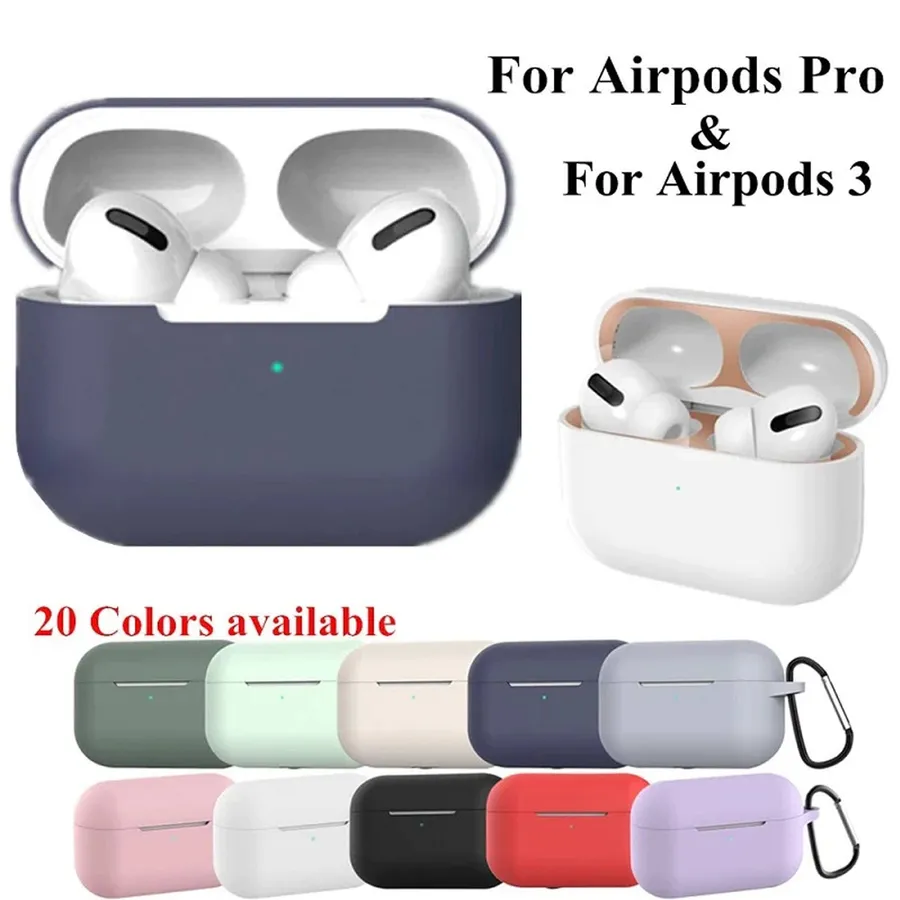 Silicone Earbud Case Wireless Charge — Gullee Gadgets Assort — wholesale Tech & Gadgets by the case