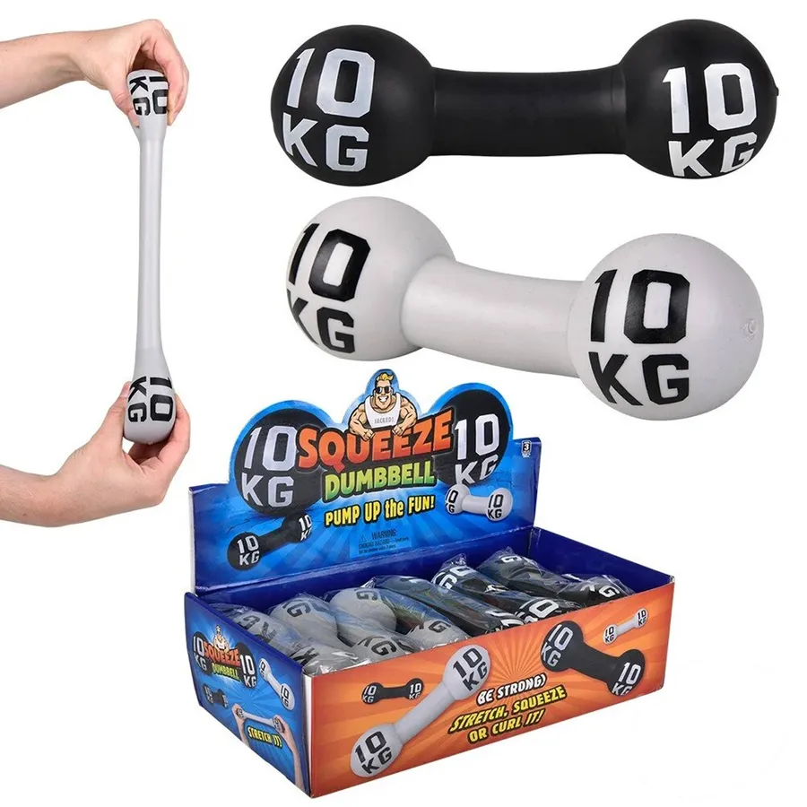 Soft Squeeze Stretchy Dumbbell Toy For Kids — wholesale Fidgets & Sensory by the case