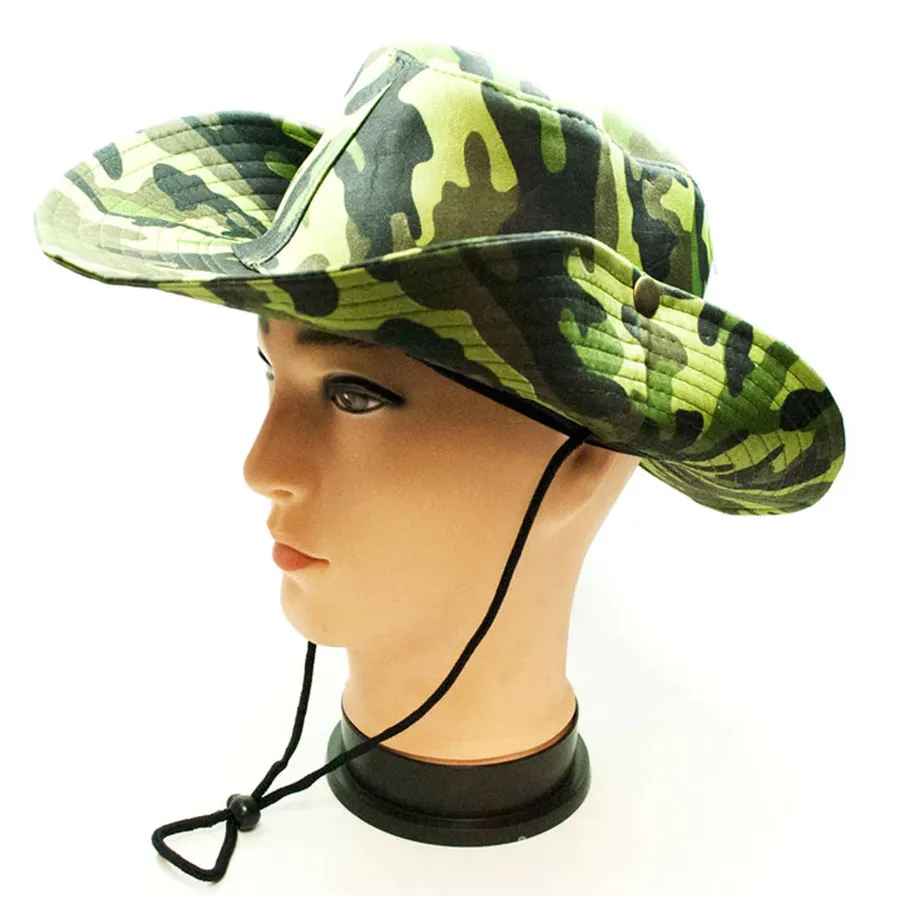 Camouflage Summer Bucket Hat — wholesale Apparel & Accessories by the case