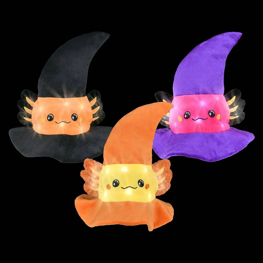 Light Up Witch Hat for Halloween and Parties — wholesale Seasonal & Holiday by the case