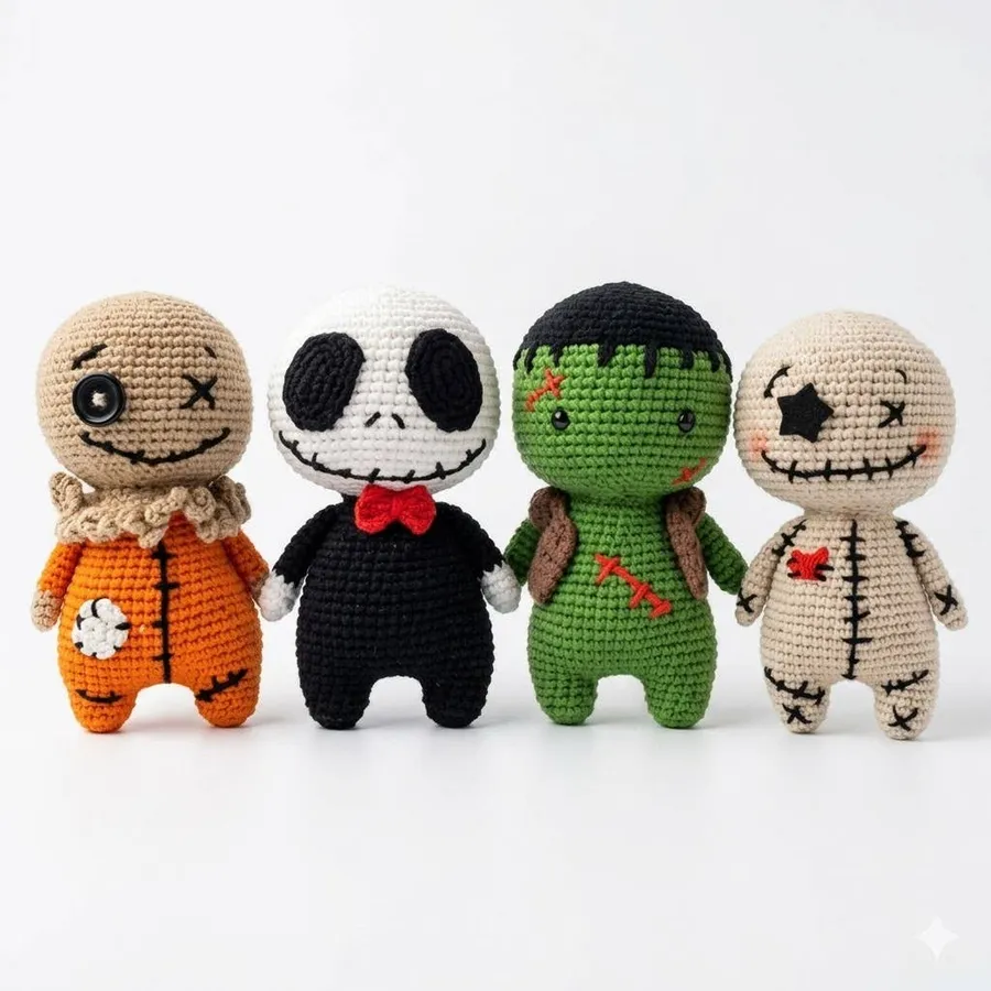 Handmade Voodoo Doll Plush – Gothic Horror Decor — wholesale Plush & Squishies by the case