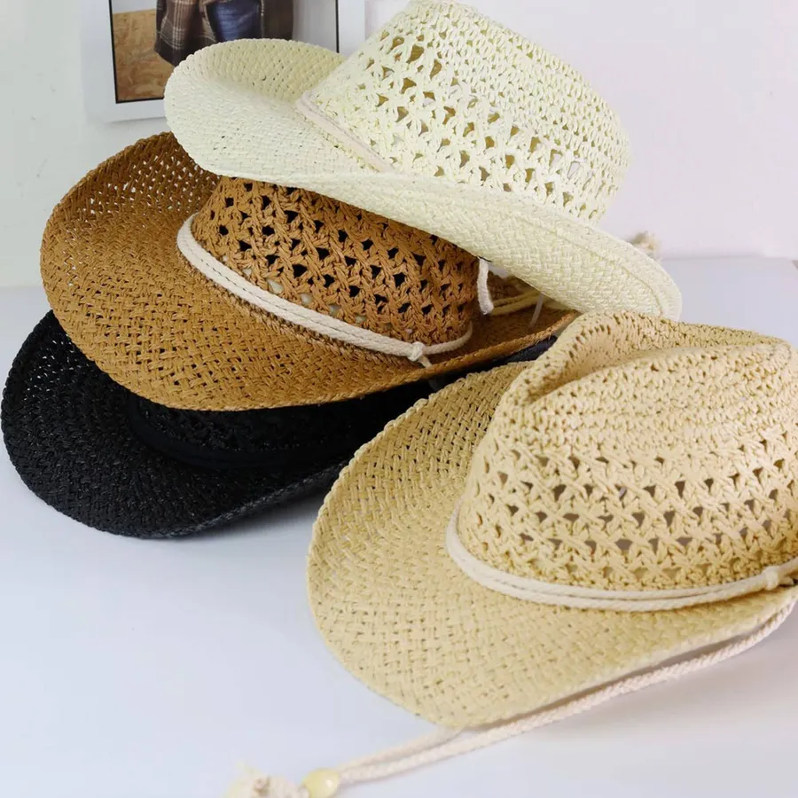 Handmade Western Cowgirl Straw Hat — wholesale Apparel & Accessories by the case