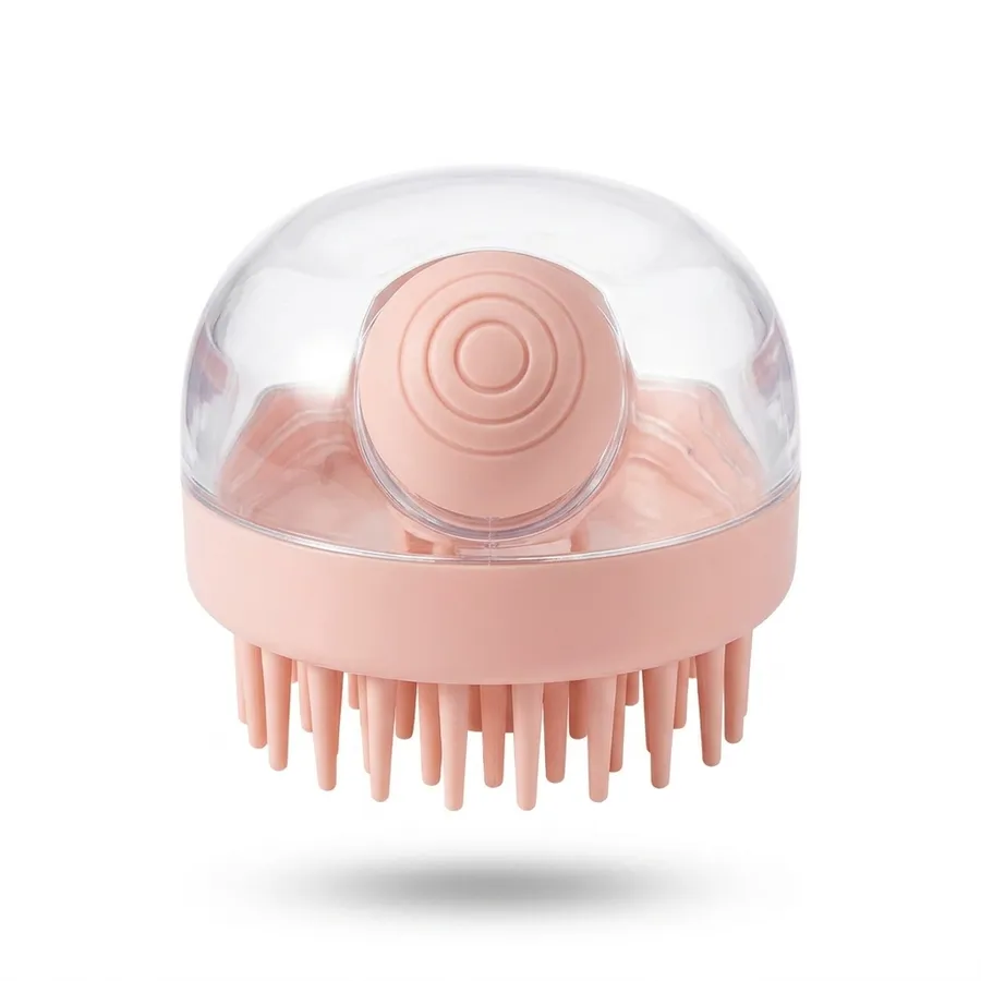 Pet Bath Brush w Shampoo Dispenser – Easy Wash — wholesale Beauty & Personal Care by the case