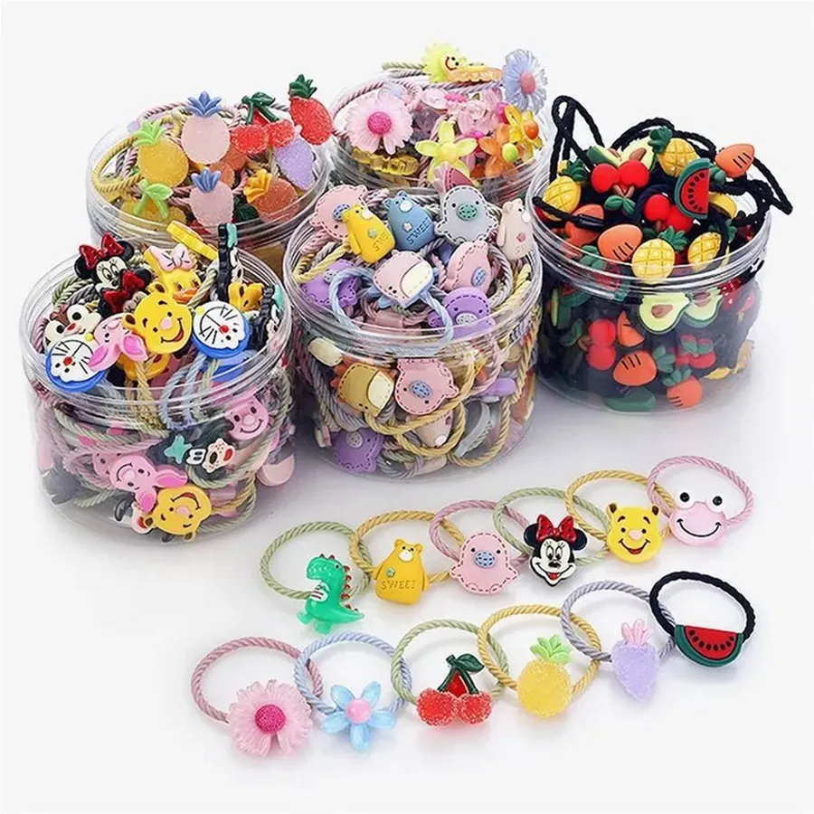 Elastic Hair Bands Ties Accessories for Kids Baby Girl — wholesale Apparel & Accessories by the case