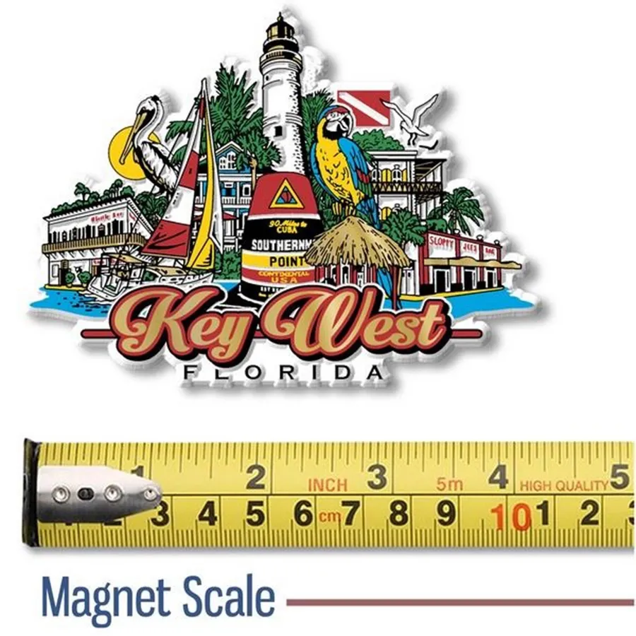 Keeraft Key West Florida Magnet - Flexib Keeraft Home Gifts — wholesale Home & Décor by the case