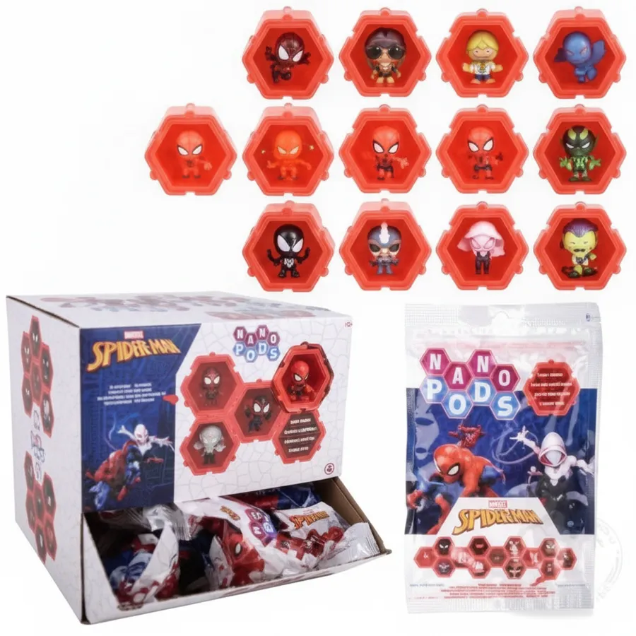 Stackable Miniature Character Toy Pods - Collectible Novelty Toys and Kids Party Favors — wholesale Party & Gifts by the case